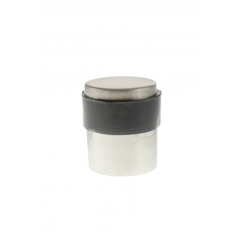 Atlantic UK Hardware Atlantic Cylinder Floor Mounted Door Stop Satin Stainless Steel ADSCCSSS