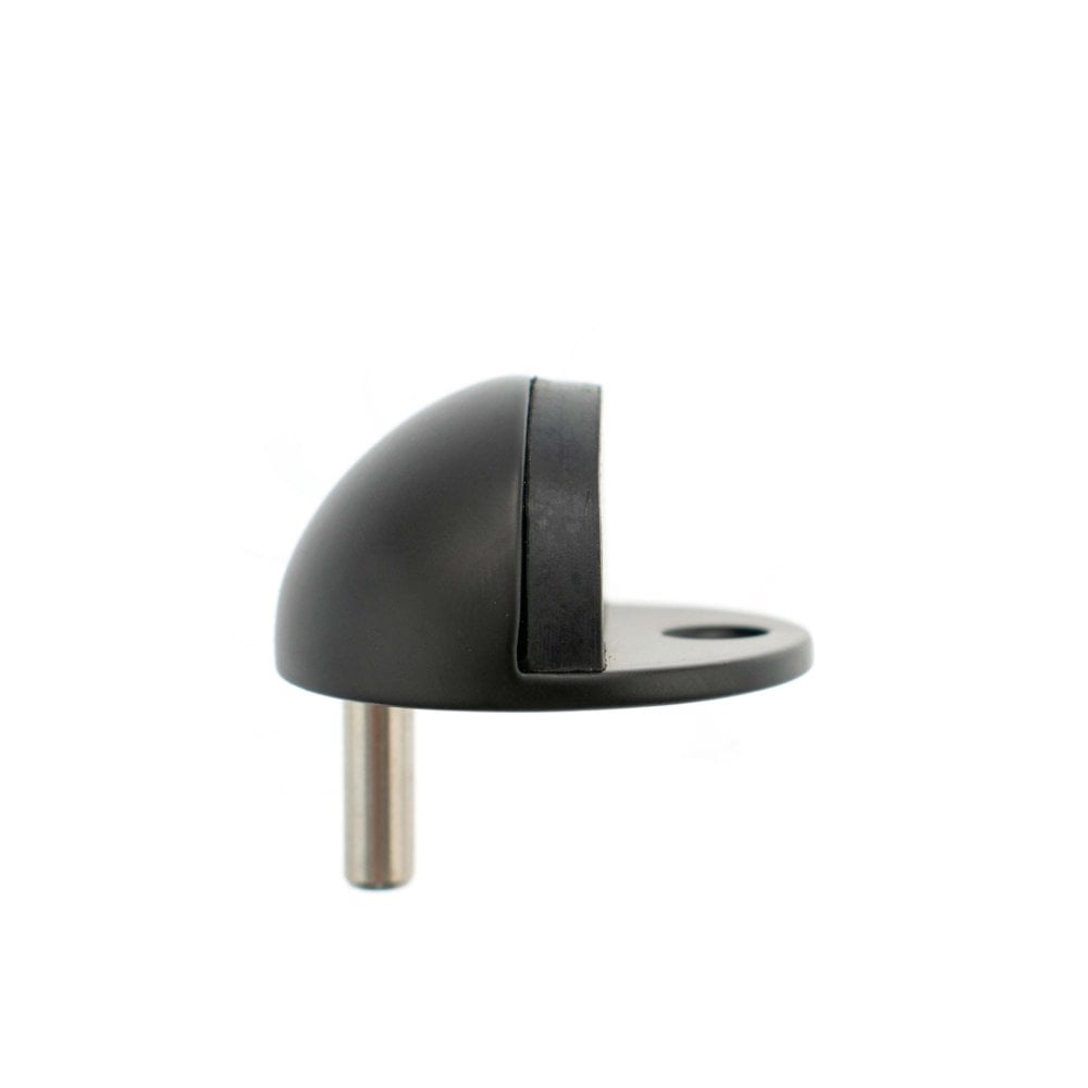 Atlantic UK Hardware Atlantic Half-Moon Contract Floor Mounted Door Stop Matt Black ADSHMCMB