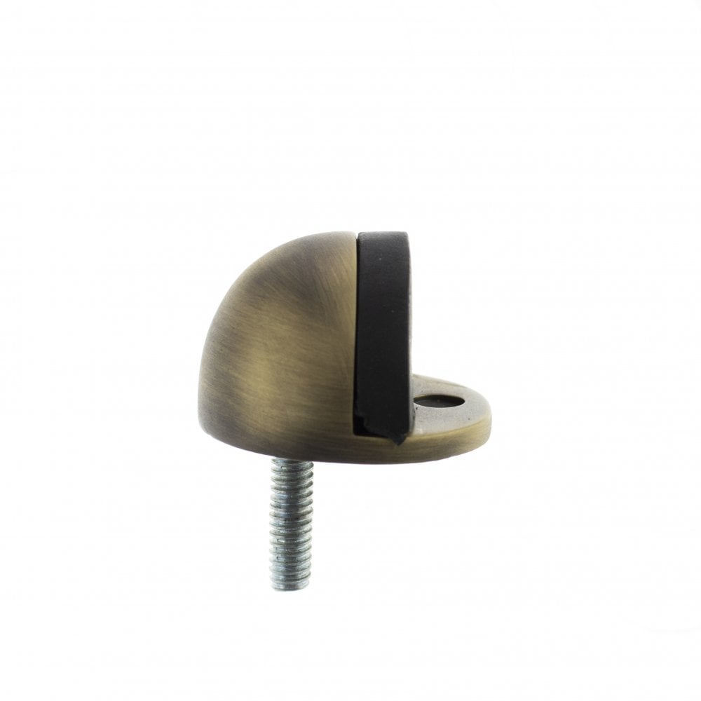 Atlantic UK Hardware Atlantic Half-Moon Premium Solid Brass Floor Mounted Door Stop Matt Antique Brass ADSHMPMAB