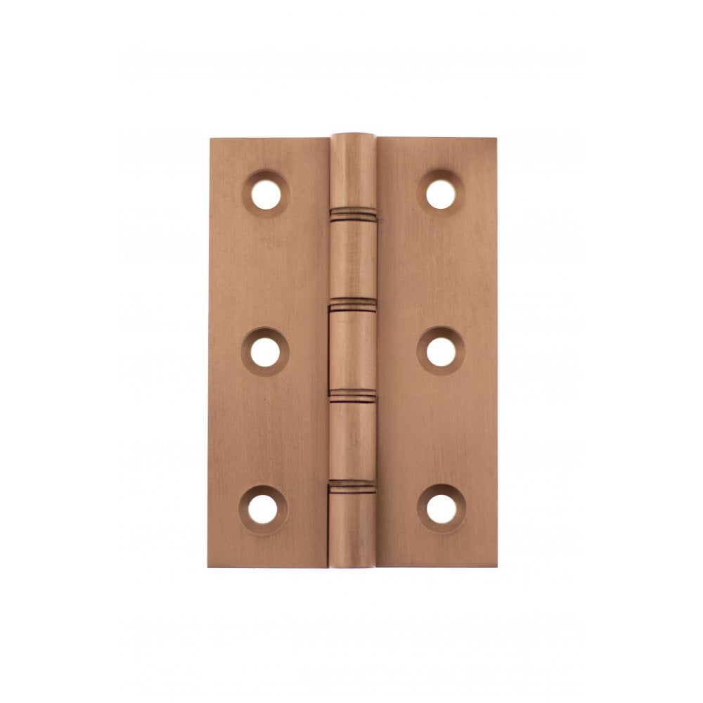 Atlantic UK Hardware Atlantic Washered Hinges 3"x2"x2.2mm Urban Satin Copper AWH3222USC Pair