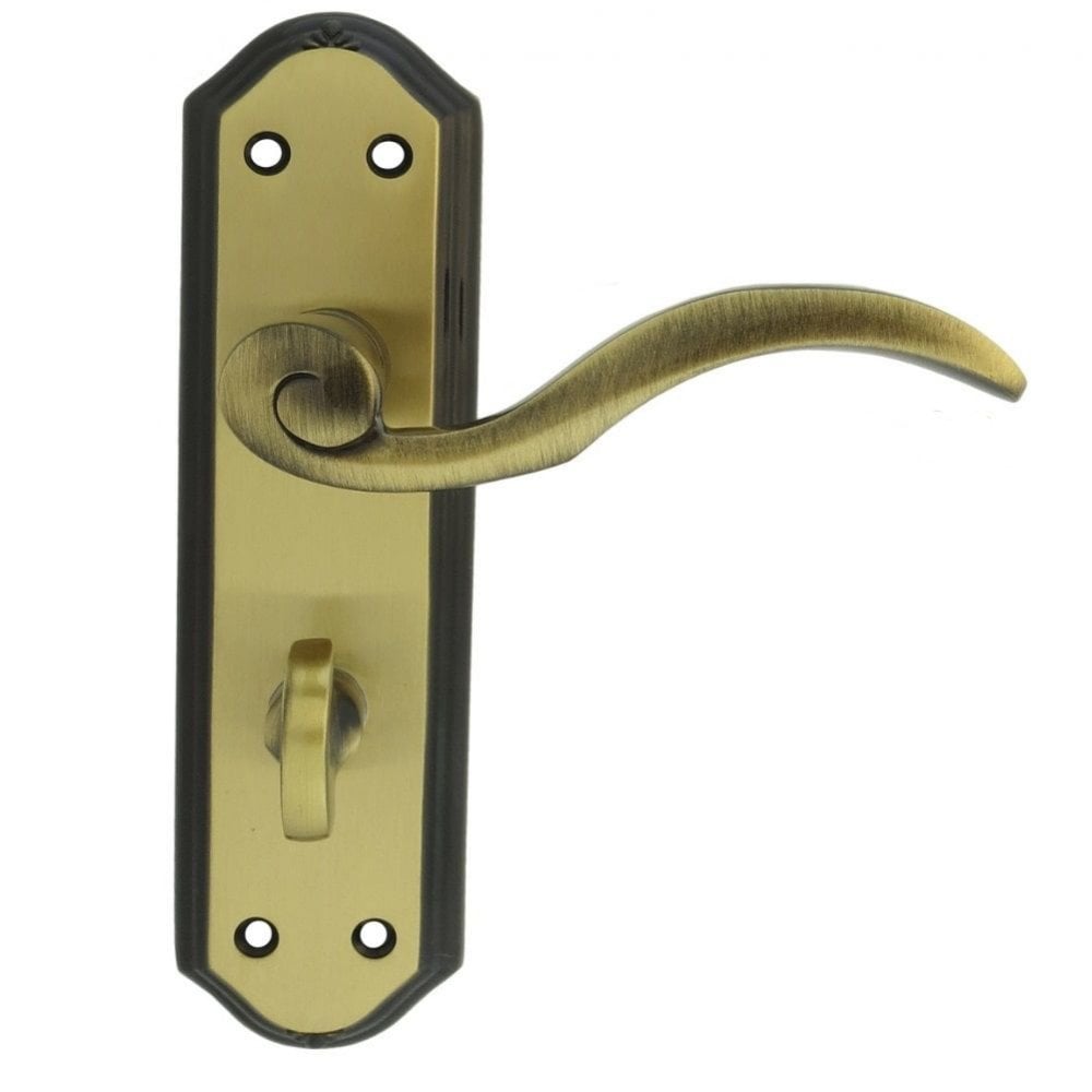 Carlisle Brass Florentine Bronze Bathroom Boxed Wentworth Lever on Backplate DL342FB