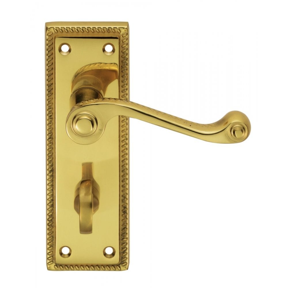 Carlisle Brass Georgian Lever on Backplate Contract Range Bathroom Boxed CBG1WC
