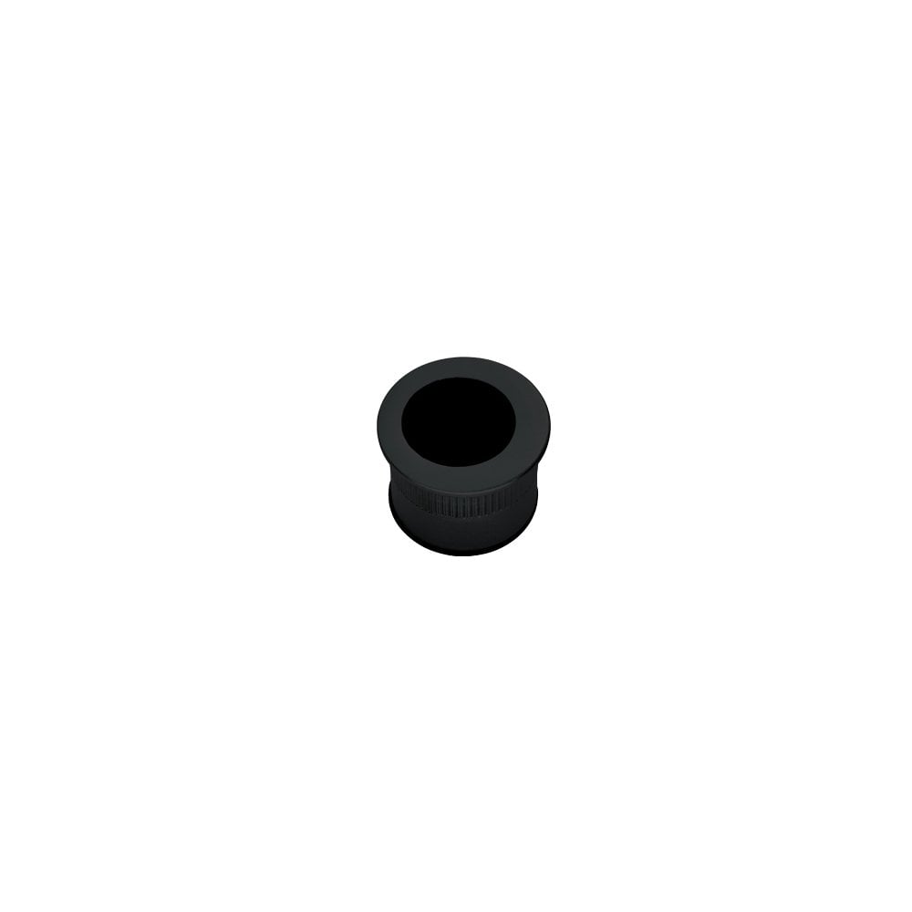Carlisle Brass Matt Black Round Small Flush Pull ART56MB