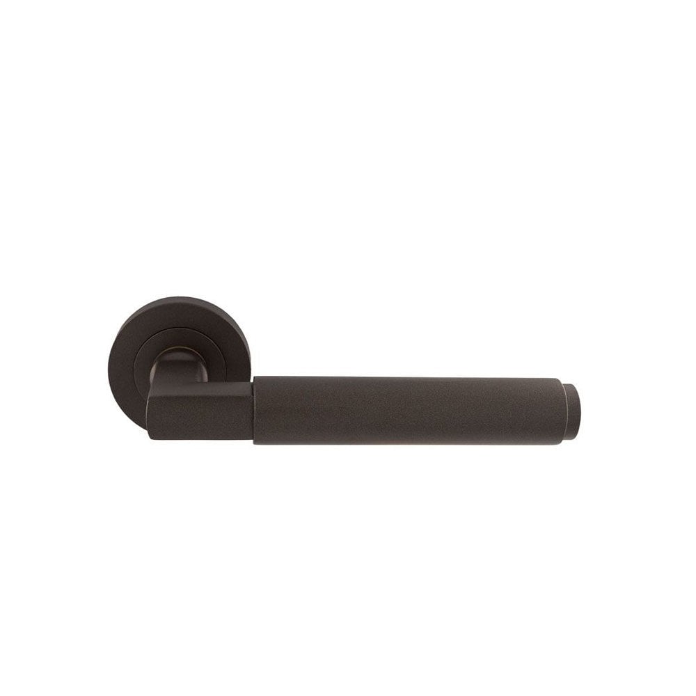 Carlisle Brass Matt Bronze Masano Lever On Round Rose EUL070MBRZ