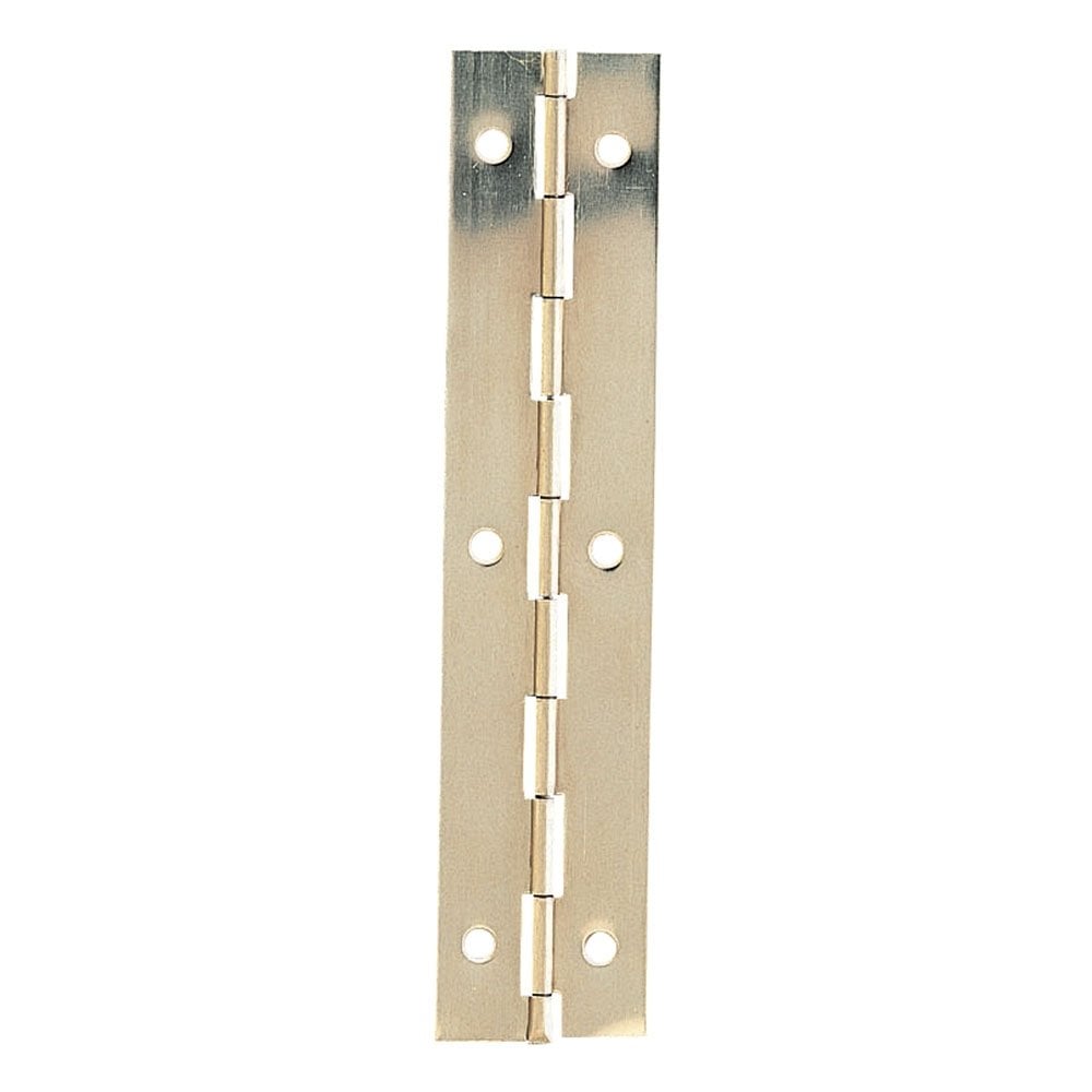Carlisle Brass Nickel Plate Piano Hinges 38mmx1829mm (50 Pack) NPH3