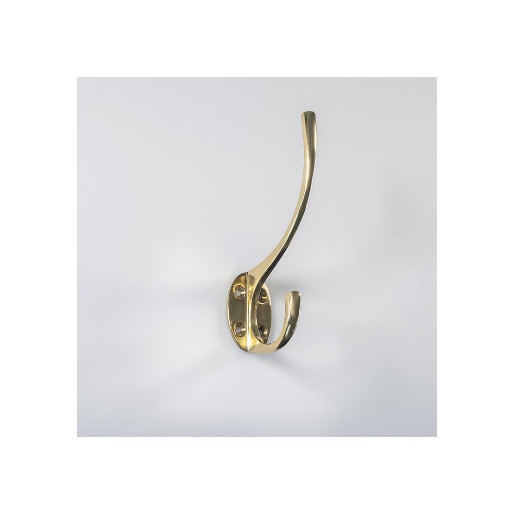 Carlisle Brass Polished Brass Hat And Coat Hook AA25