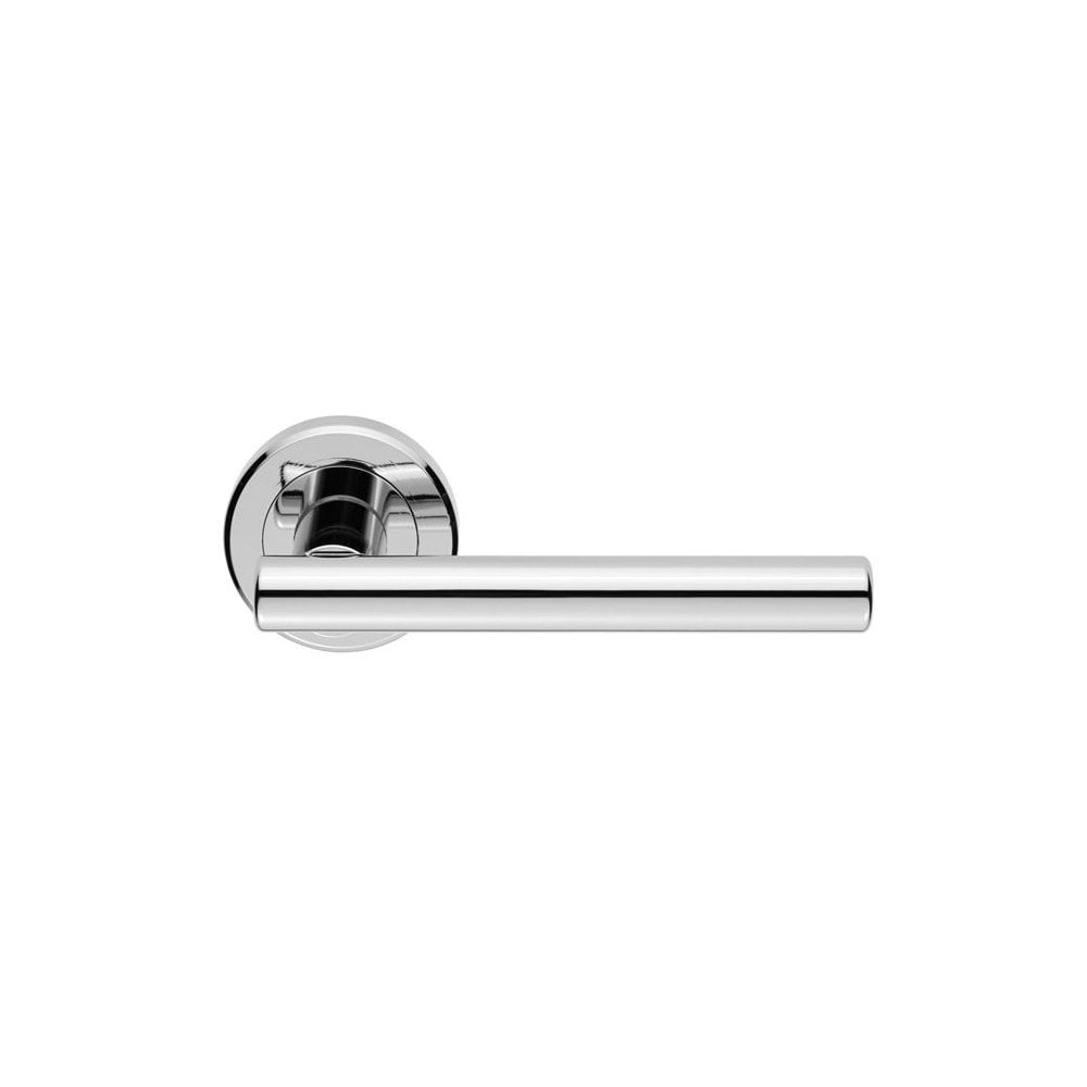 Carlisle Brass Polished Chrome Philadelphia Lever On Rose ZIN3121PC