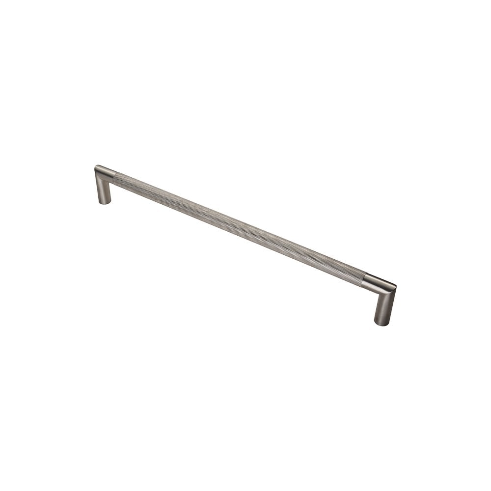 Carlisle Brass Satin Stainless Steel 450mm Centres Mitred Knurled Pull Handle Range SWP1169/450SSS