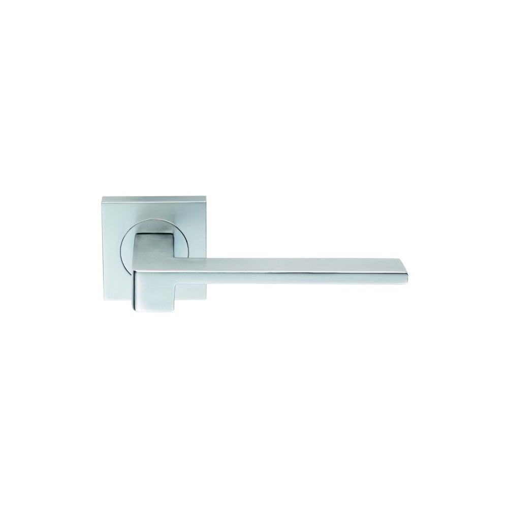 Carlisle Brass Serozzetta Equi Lever Satin Chrome Handle On Square Rose SZM370SC