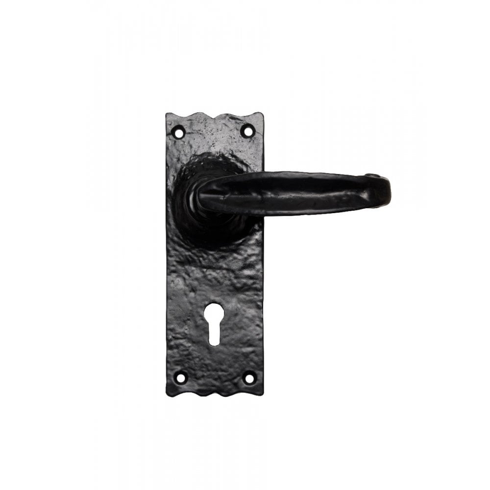 Carlisle Brass Traditional V Lever on Backplate Standard Lock Boxed LF5516
