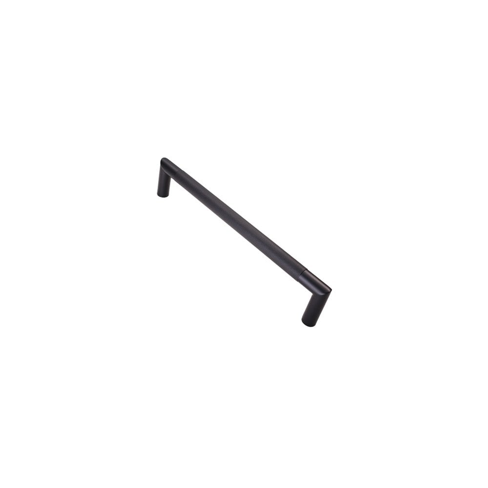 D2F ACCESSORIES Matt Black Mitred Knurled Pull Handle D2FMKPLL