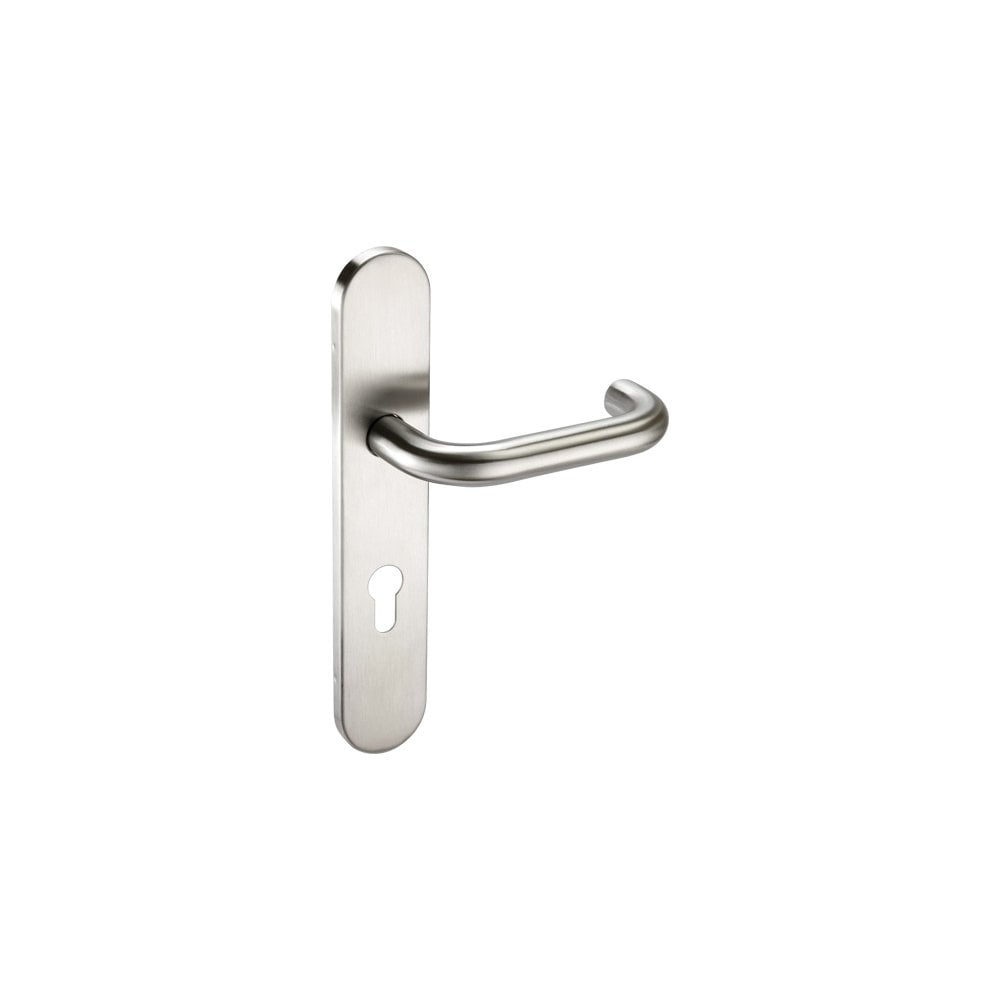 D2F ACCESSORIES Sprung Lever lock on a Euro backplate K125