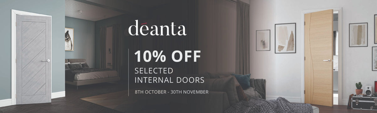 Deanta - 10% off selected internal doors, 8th October to 30th November 2026