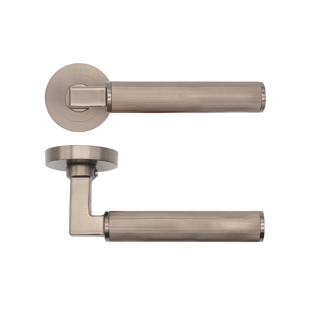 Deanta Delphi Satin Nickel Handle Pair DHDELHNDSN