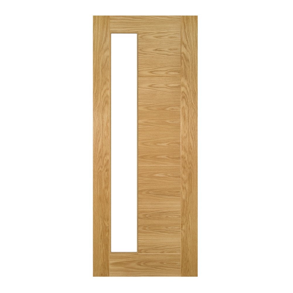 Deanta Seville Fully Finished Internal Oak Door With Side Lite 35SEVCGSLXFSC, view 3