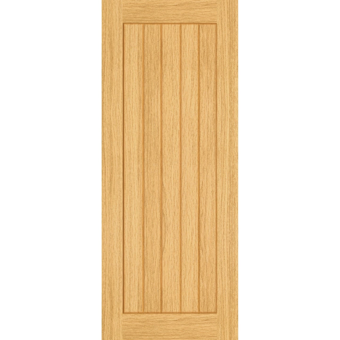 Doors2Floors D2F Suffolk Fully Finished Oak 5P Internal Door D2FPFSUFOAK