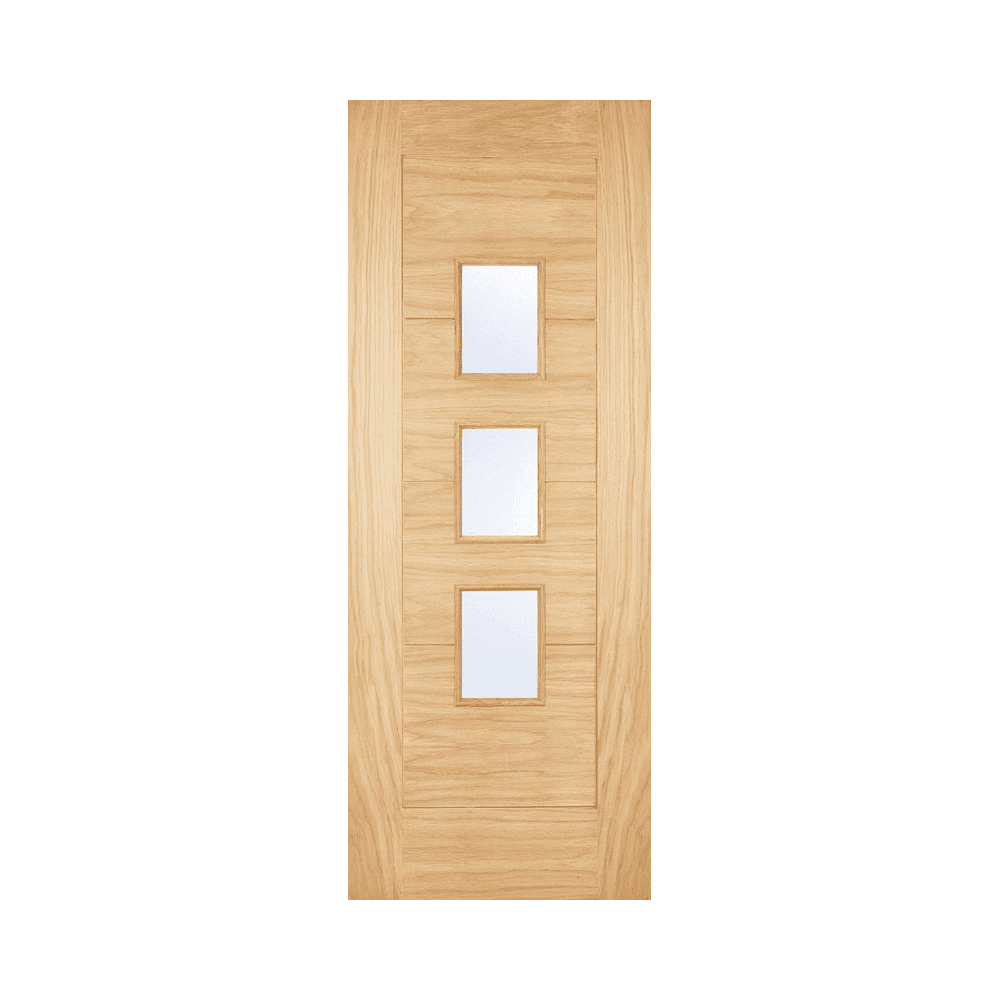 LPD Arta Glazed Oak External Door OWDART