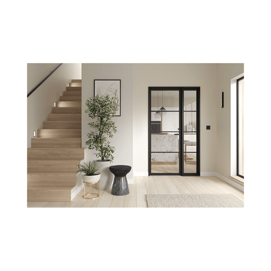 LPD Black W8 Soho Sidelight WSOHO2