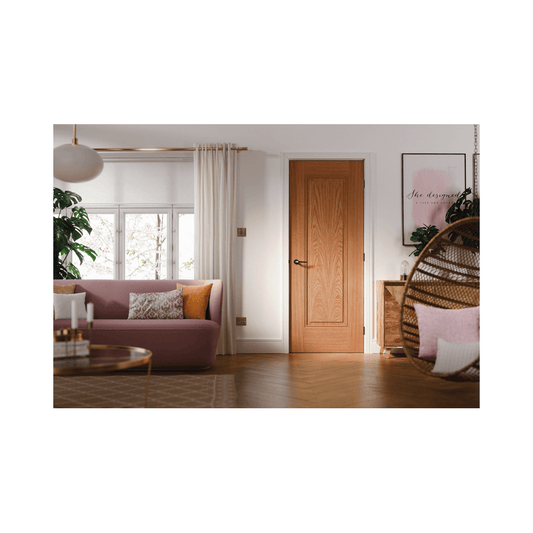 LPD Eindhoven Fully Finished Internal Oak Fire Door EINOAKFC