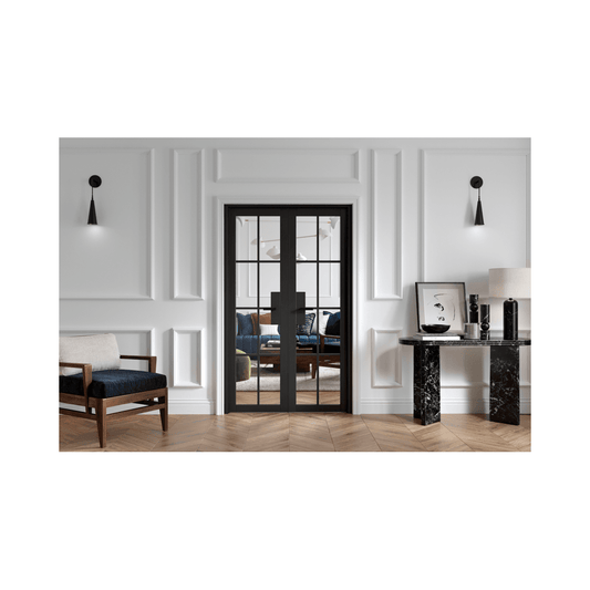 LPD Malvern W4 Black Fully Finished Internal Room Divider W4MALBLA, view 2