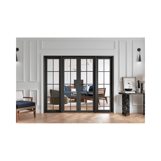 LPD Malvern W8 Black Fully Finished Internal Room Divider W8MALBLA, view 2