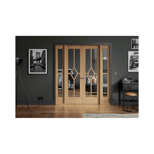 LPD Reims W6 Fully Finished Oak Internal Room Divider W6OREI, view 2
