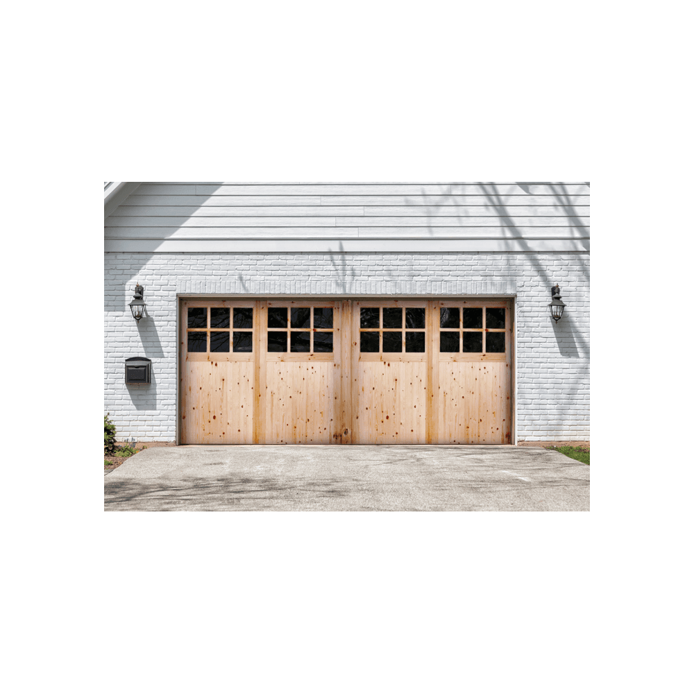 LPD Single Glazed Garage Redwood External Door RGAR30170, view 2