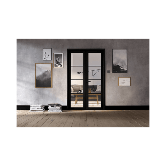 LPD Soho W4 Black Fully Finished Internal Room Divider W4SOHOBLA, view 2