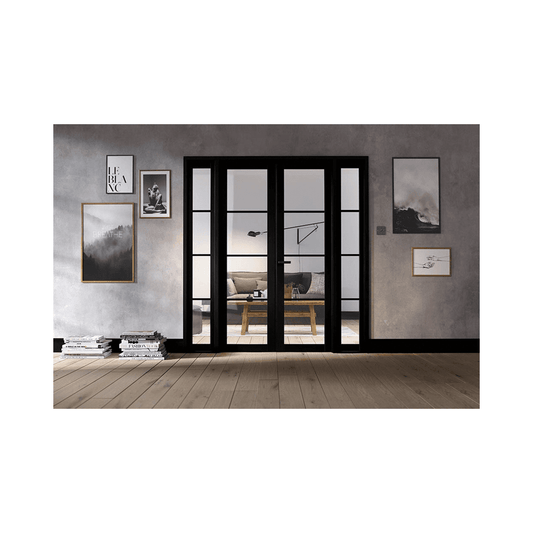 LPD Soho W6 Black Fully Finished Internal Room Divider W6SOHOBLA, view 2