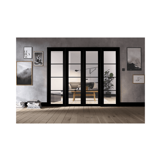 LPD Soho W8 Black Fully Finished Internal Room Divider W8SOHOBLA, view 2