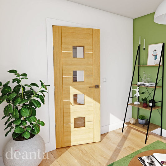 Deanta Valencia Fully Finished Oak Glazed 35VALGXFSC