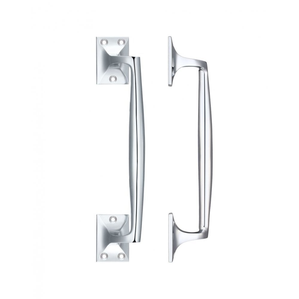 Zoo Hardware Polished Chrome Cast Brass Pull Handle 250mm FB113CP