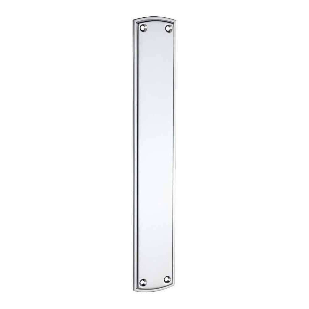Zoo Hardware Polished Chrome Finger Plate 64 x 382mm FB107CP