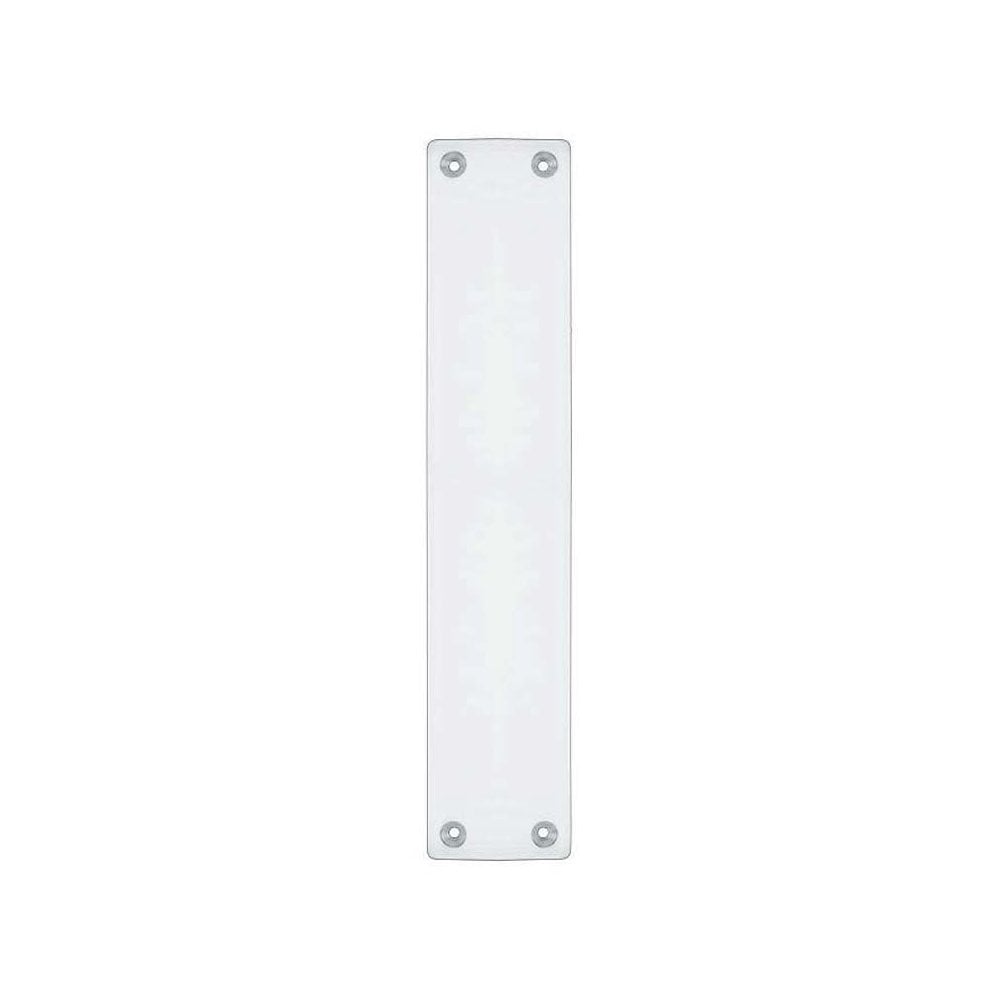 Zoo Hardware Polished Chrome Finger Plate for FB112ACP - 300 x 60mm FB122ACP
