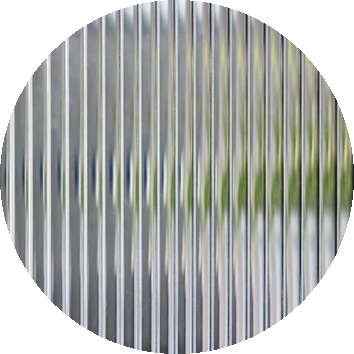 Reeded Glazed Doors