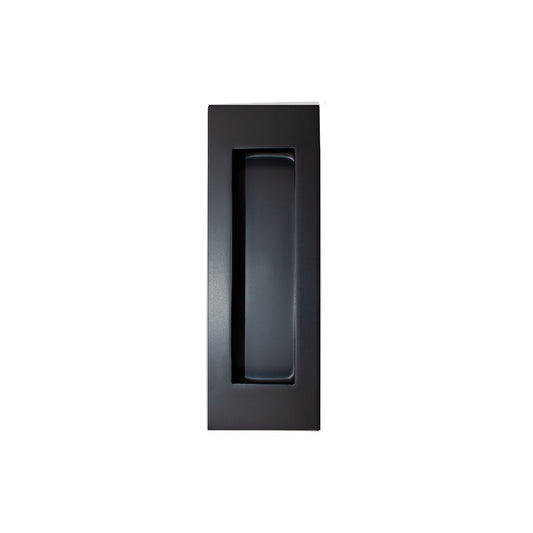 Deanta Slim Pocket Door Finger Pull Handle Pair - Black