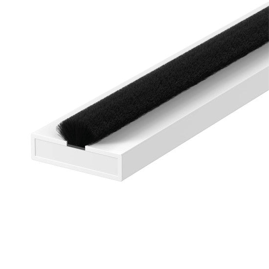 Deanta Fire & Smoke Seal Single Doorset Pack Black/White - FSMSDPK