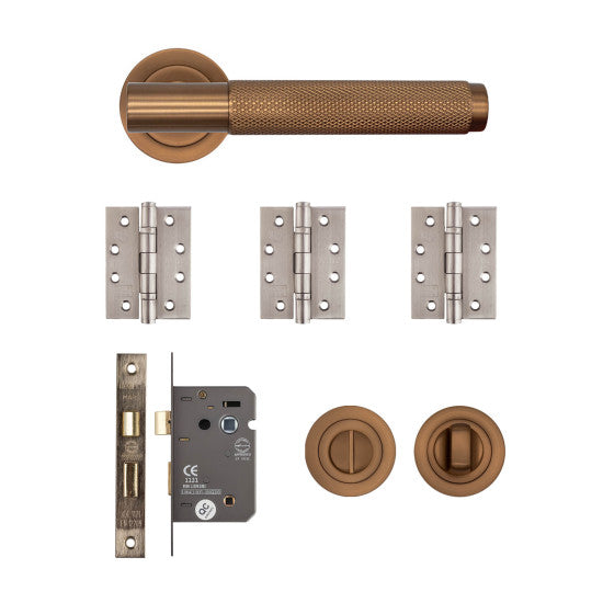 Deanta Sparta Bathroom Kit Dark Rose Gold SPABAKDRG