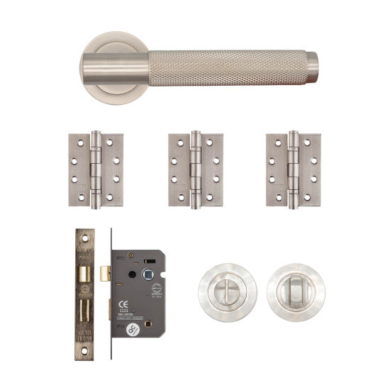 Deanta Sparta Bathroom Kit Satin Nickel SPABAKSN