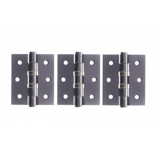 Atlantic UK Hardware Atlantic Ball Bearing Hinges 3″x2.5″x2.5mm Black Nickel A2HB32525BN(3) (SET OF 3)