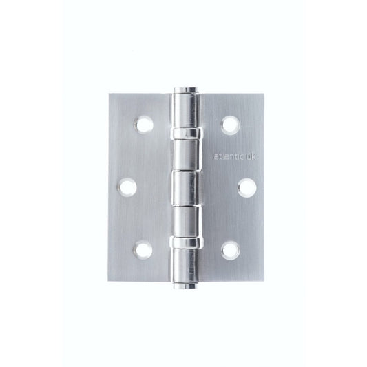 Atlantic UK Hardware Atlantic Ball Bearing Hinges 3″x2.5″x2.5mm Satin Chrome A2HB32525SC PAIR