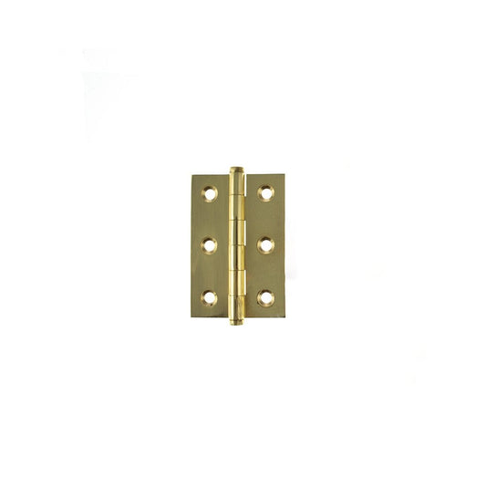 Atlantic UK Hardware Atlantic Ball Bearing Hinges 3″x2″x2.2mm Polished Brass ABH3222PB PAIR