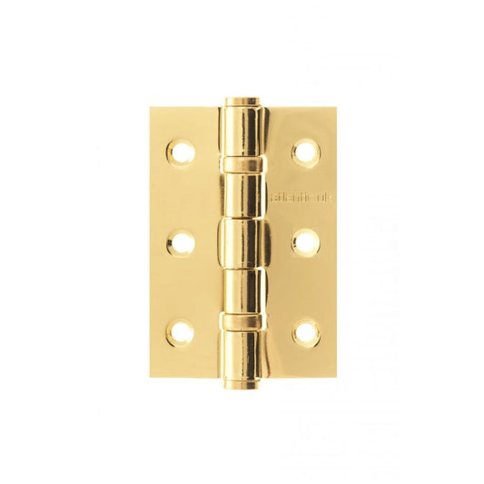 Atlantic UK Hardware Atlantic Ball Bearing Hinges 3″x2″x2mm Polished Brass AH322EB PAIR