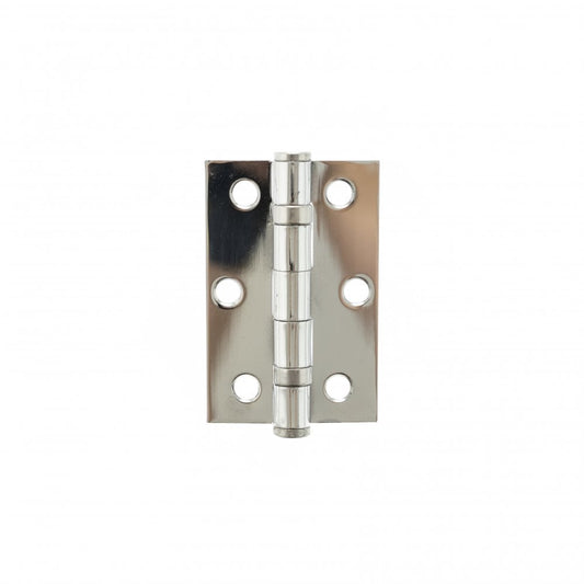 Atlantic UK Hardware Atlantic Ball Bearing Hinges 3″x2″x2mm Polished Chrome AH322PC PAIR