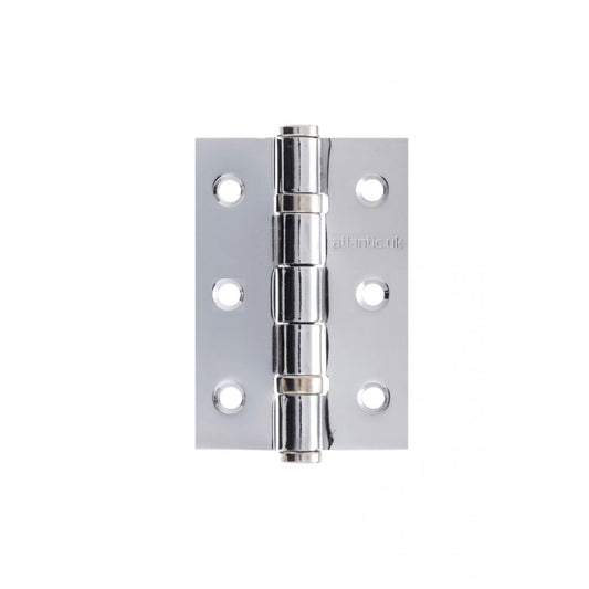 Atlantic UK Hardware Atlantic Ball Bearing Hinges 3″x2″x2mm Polished Stainless Steel A2H322PSS PAIR