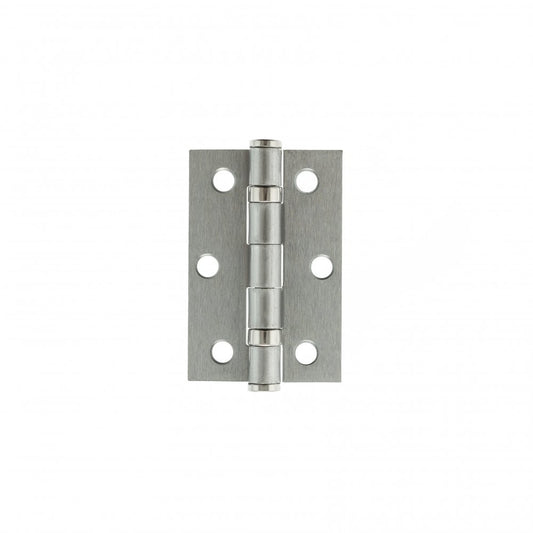 Atlantic UK Hardware Atlantic Ball Bearing Hinges 3″x2″x2mm Satin Chrome AH322SC PAIR