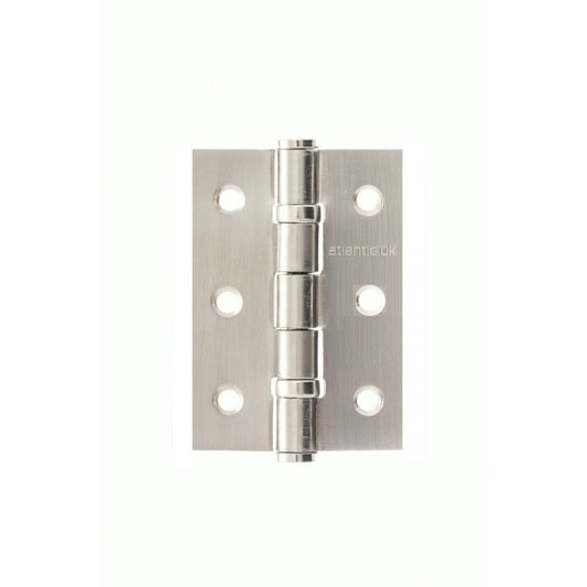 Atlantic UK Hardware Atlantic Ball Bearing Hinges 3″x2″x2mm Satin Stainless Steel A2H322SSS PAIR