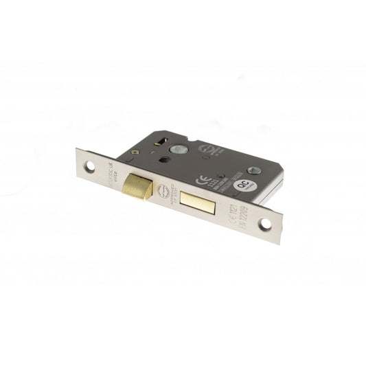 Atlantic UK Hardware Atlantic Bathroom Lock 3" (76MM) Matt Gun Metal ALKBATH3MBN