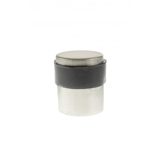 Atlantic UK Hardware Atlantic Cylinder Floor Mounted Door Stop Satin Stainless Steel ADSCCSSS