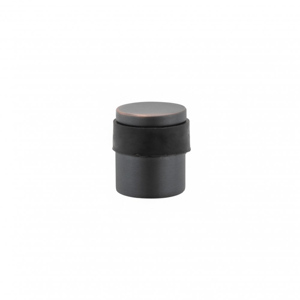 Atlantic UK Hardware Atlantic Cylinder Premium Solid Brass Floor Mounted Door Stop Antique Copper ADSCPAC